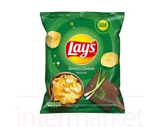 Bulvių traškučiai LAY'S žaliųjų svogūnų skonio MEGA PACK 215g